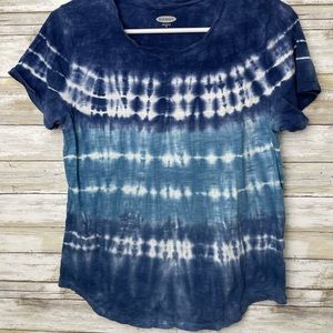 3 for $10! Tie dye blue basic tee size medium